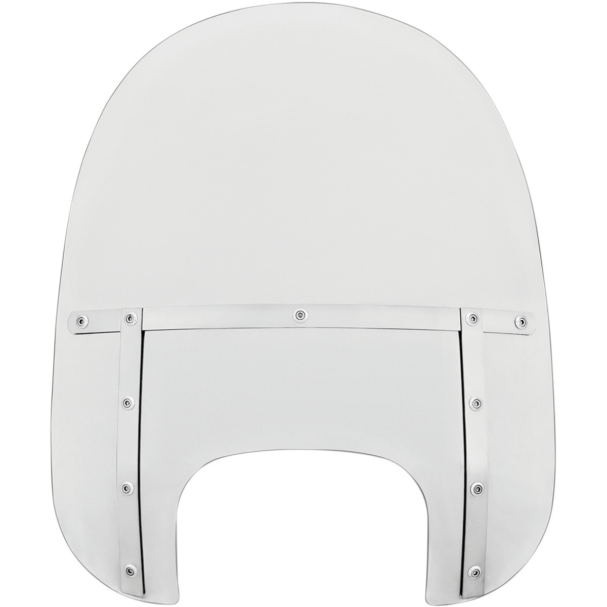 Memphis Shades #MEM6300 - Fats Windshield - Clear - 19" - FLFB/S