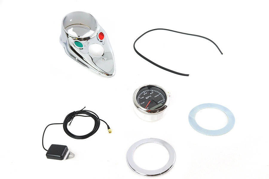 V-Twin - 85mm GPS Speedometer Kit