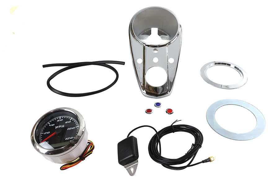 V-Twin - 85mm GPS Speedometer Kit