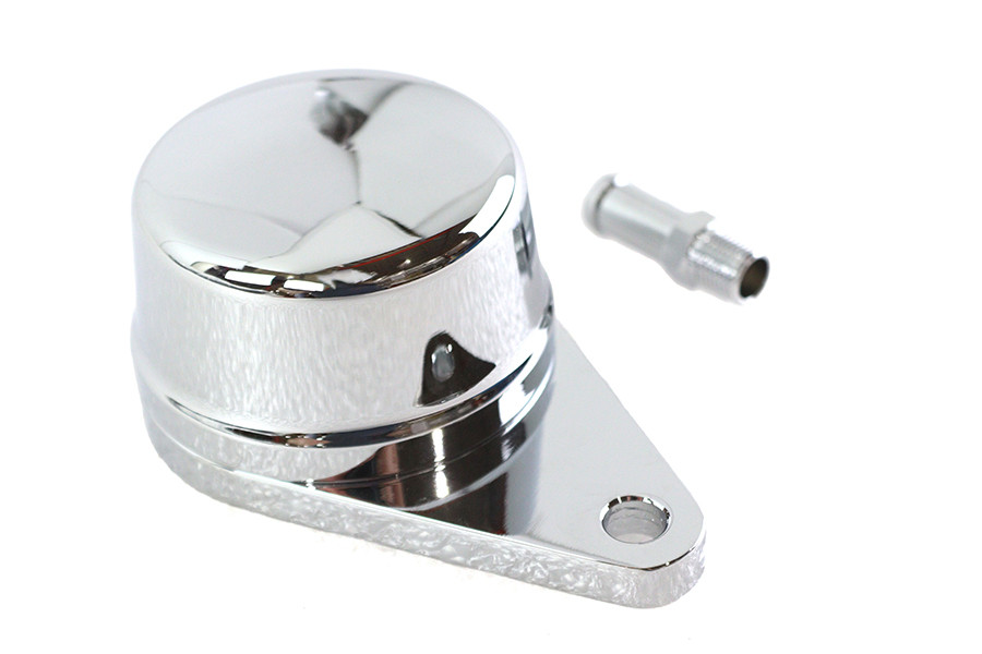 Wyatt Gatling - Billet Crankcase Breather Chrome