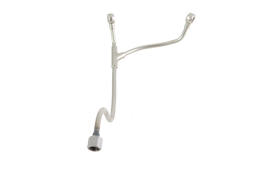 V-Twin #50199Z - Knucklehead Top Y Oil Line Zicad