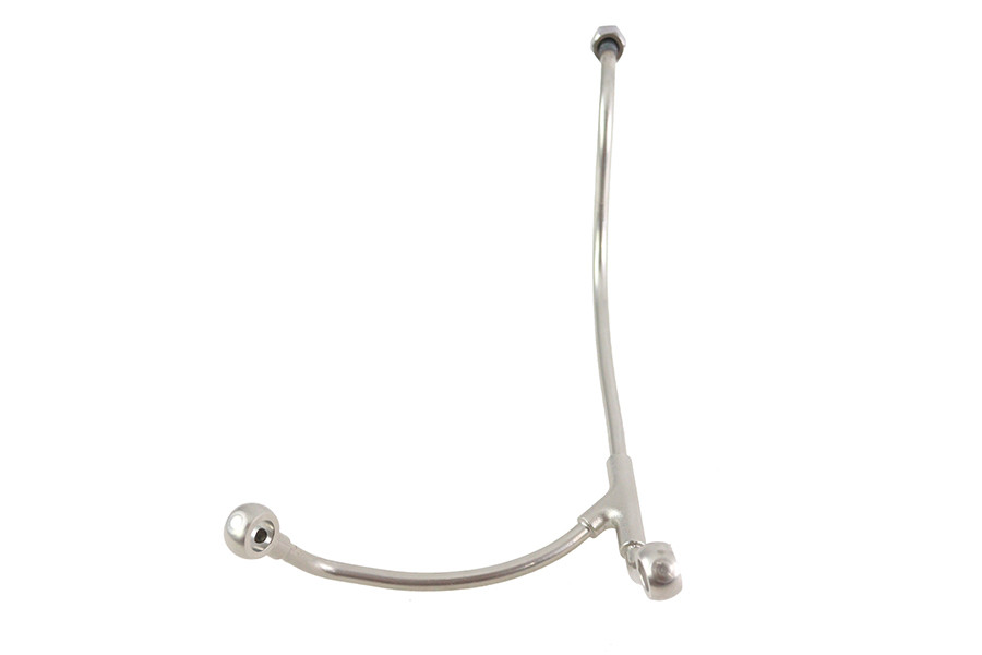 V-Twin #50199Z - Knucklehead Top Y Oil Line Zicad