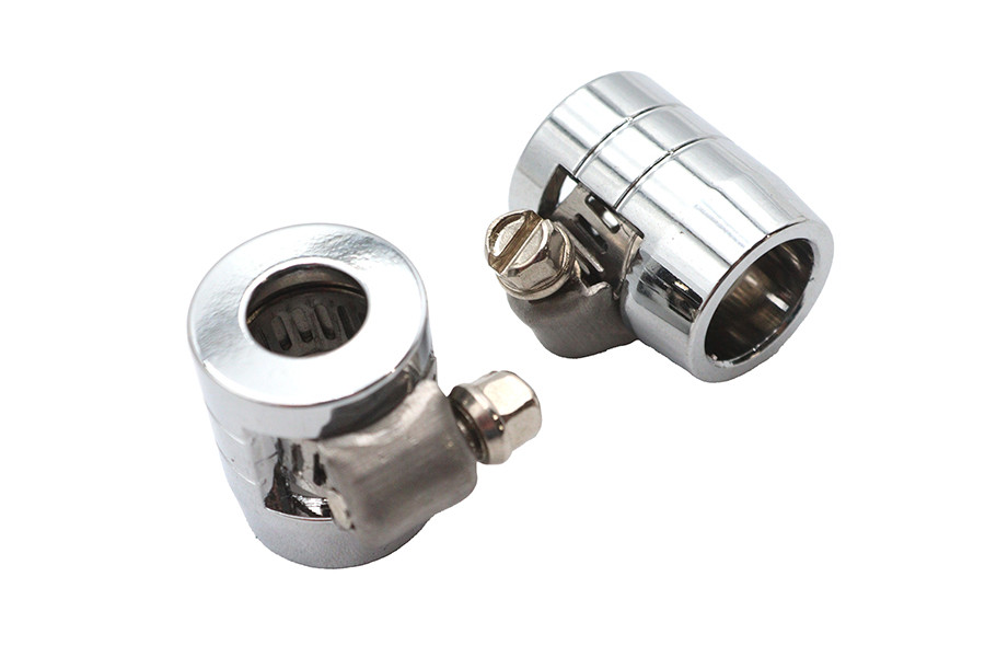 Wyatt Gatling #03-6204CG-2 - Smooth Chrome Econo Seal Hose End