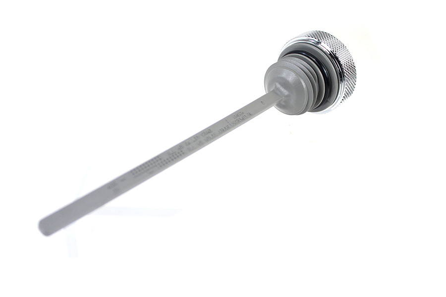 V-Twin #63187I - M8 Oil Tank Dipstick Chrome