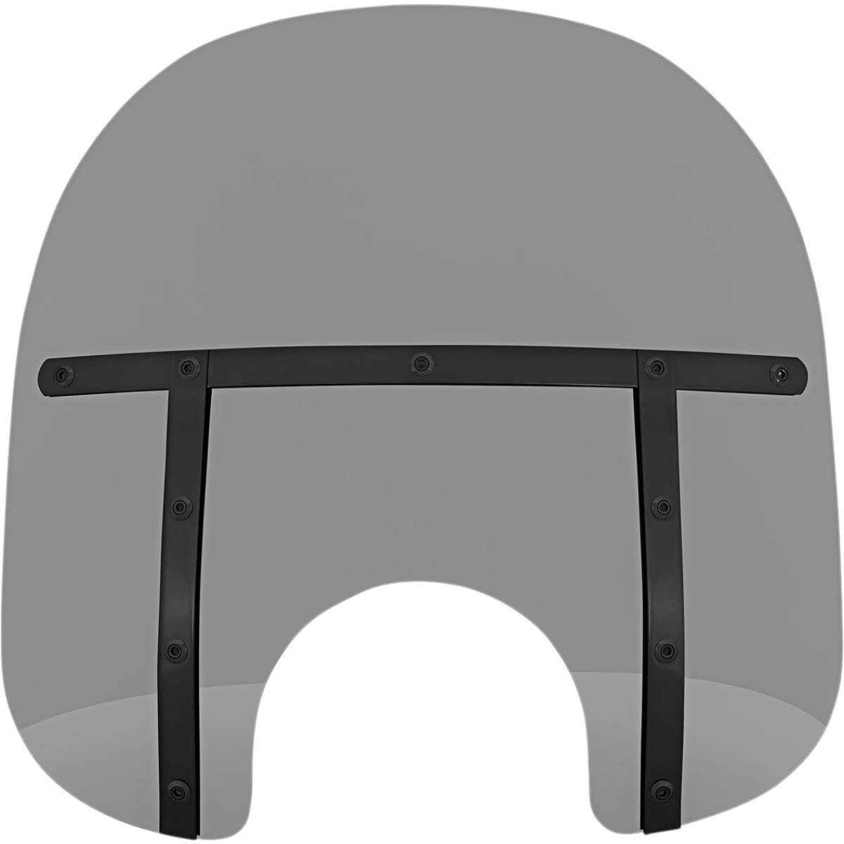 Memphis Shades #MEB31212 - Fats Windshield - Black Smoke - 15"
