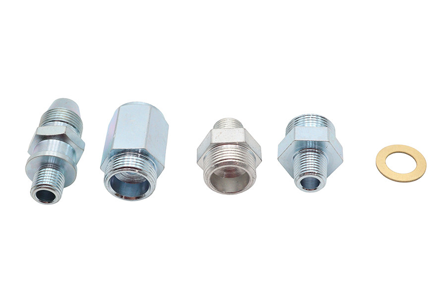 V-Twin #50196A - Oil Line Fitting Set