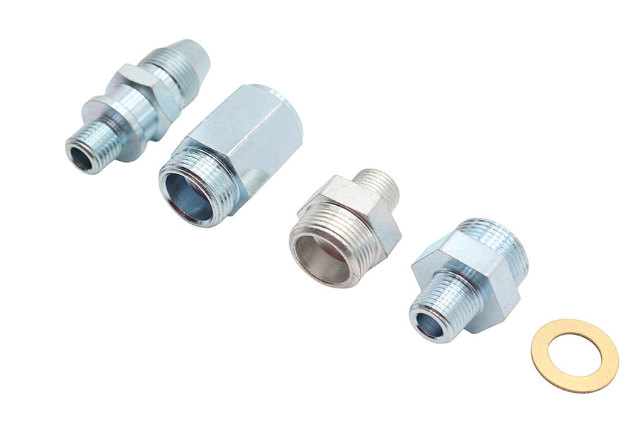 V-Twin #50196A - Oil Line Fitting Set