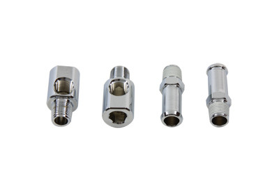 V-Twin - Allen Oil Pump Fitting Set Chrome