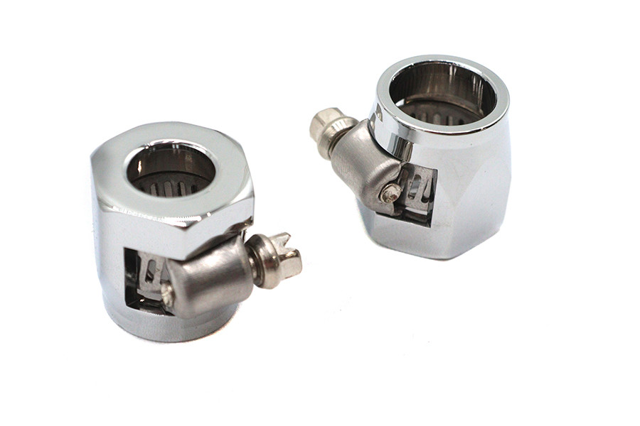 Wyatt Gatling - Hex Chrome Econo Seal Hose End Set