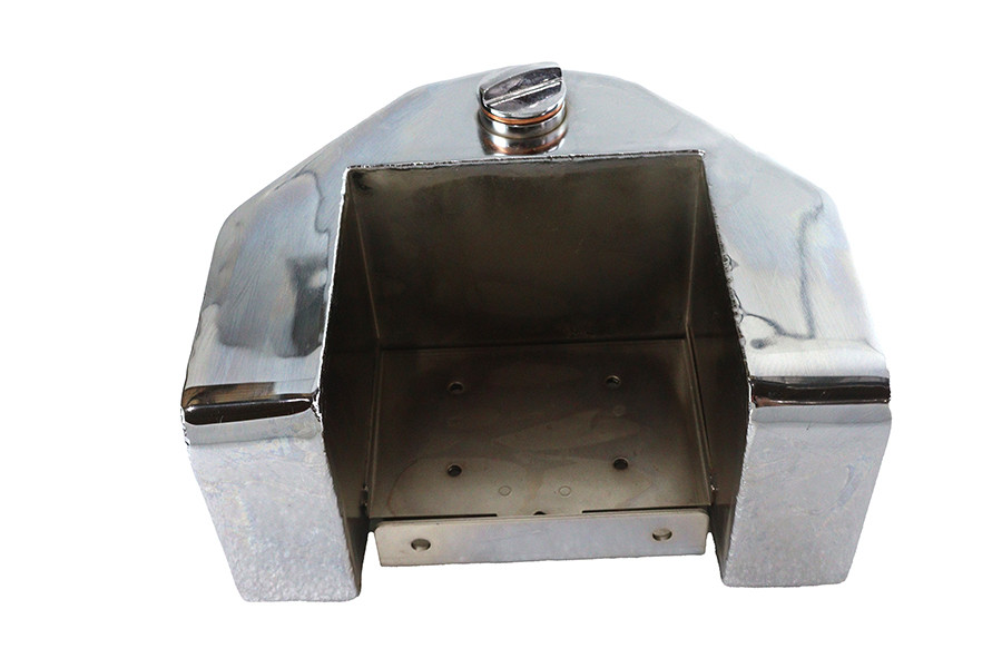 V-Twin - SMC Electric Start Oil Tank Chrome