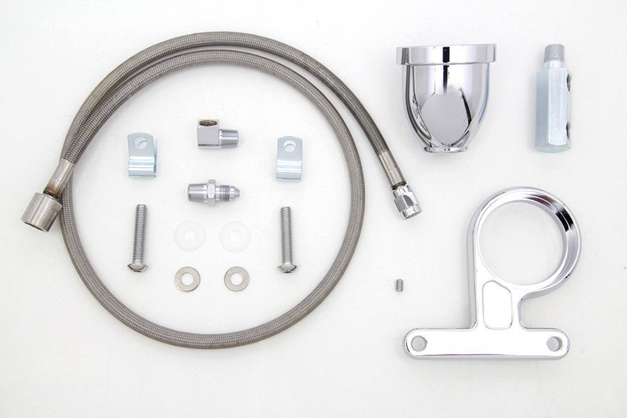 Wyatt Gatling #78034A - Rocker Box Oil Pressure Gauge Cup Kit