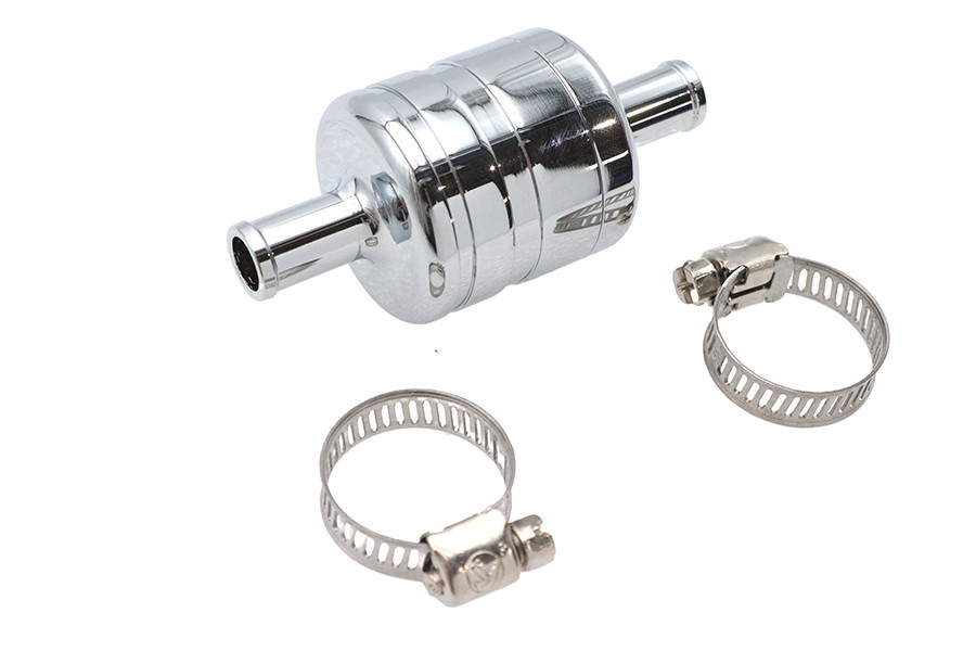 Wyatt Gatling #120195 - Crankcase Breather Vent Canister Chrome