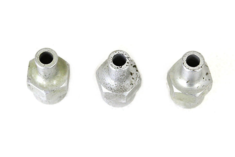 Wyatt Gatling - WR Hex Barb Oil Line Fitting Set Zinc Plated
