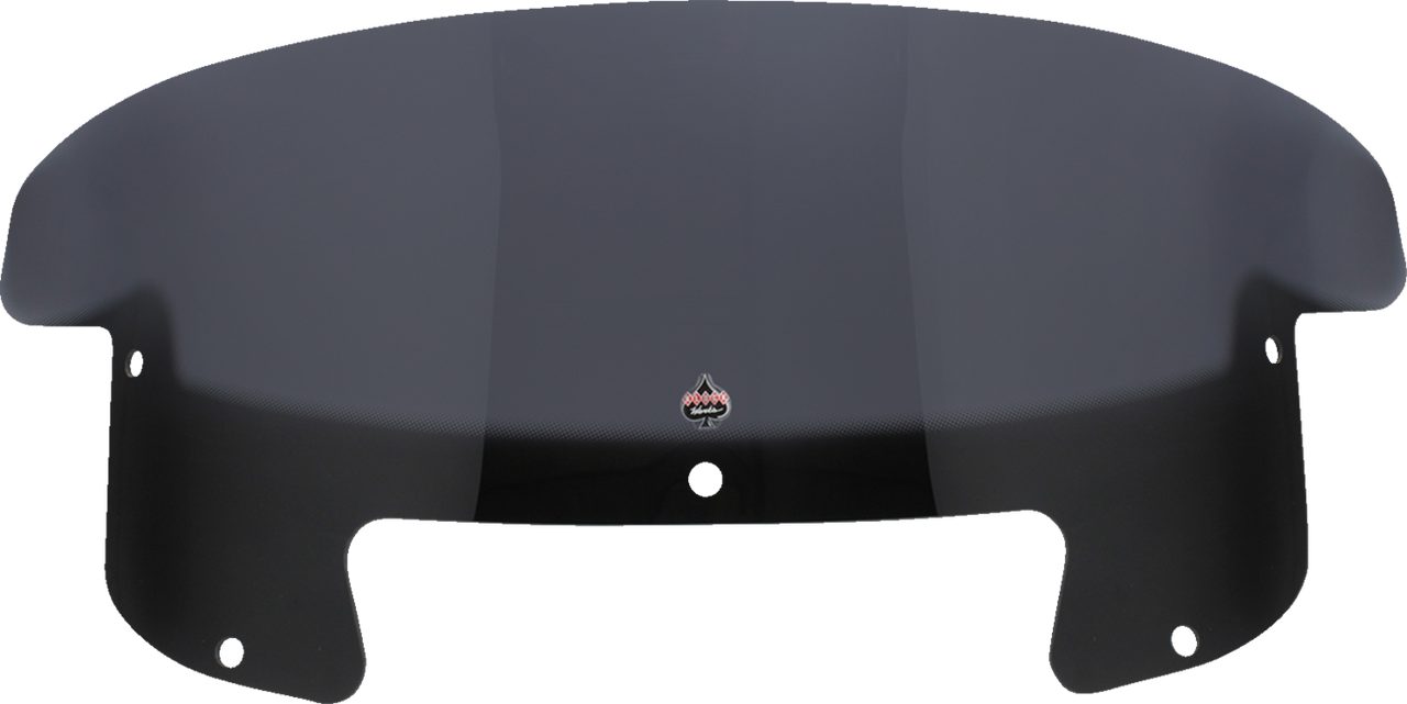 Klock Werks #KWW-04-0580 - Flare Windshield - 8" - Dark Smoke - Challenger