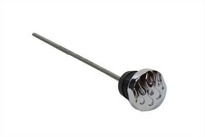 Wyatt Gatling #63166CB3 - Chrome Oil Fill Dipstick Flame