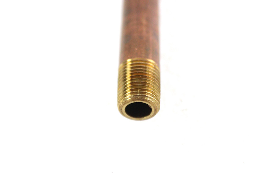 V-Twin #02206498 - 1/8 inch NPT x 10 inch Brass Pipe
