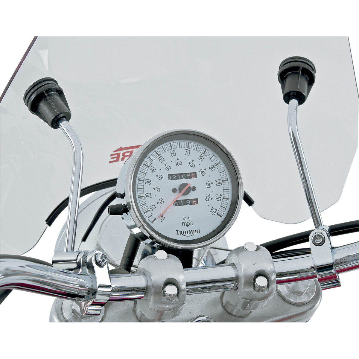 Slipstreamer #S-06-CHR-C - S-06 Windshield - 15" - Clear