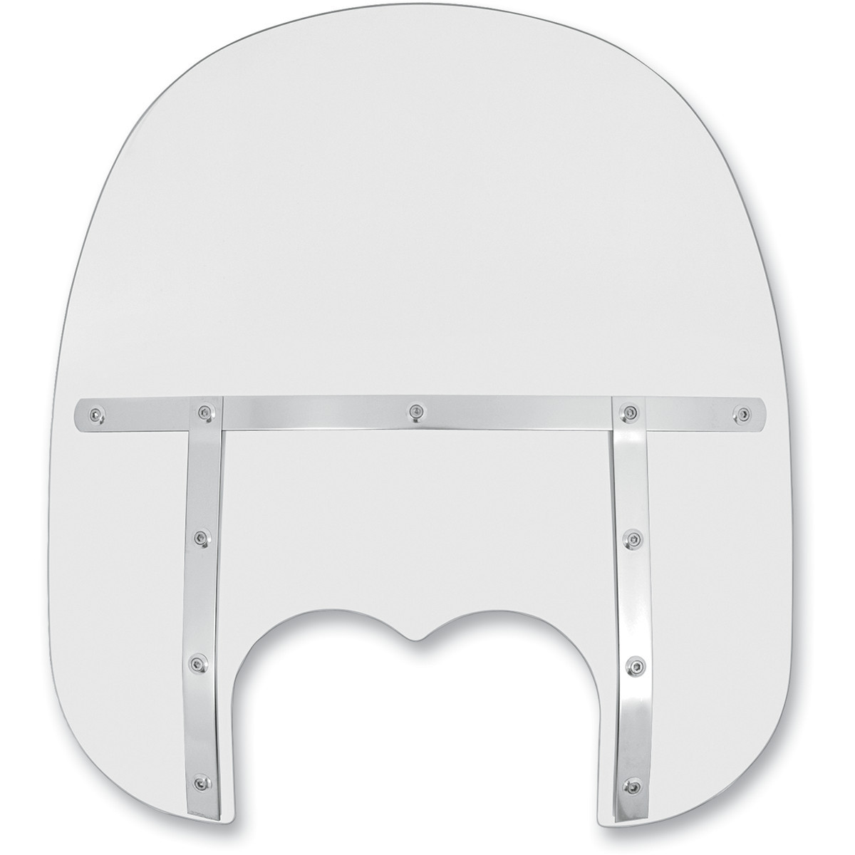 Memphis Shades #MEM6830 - Fats Windshield - 17" - Clear - FXDF
