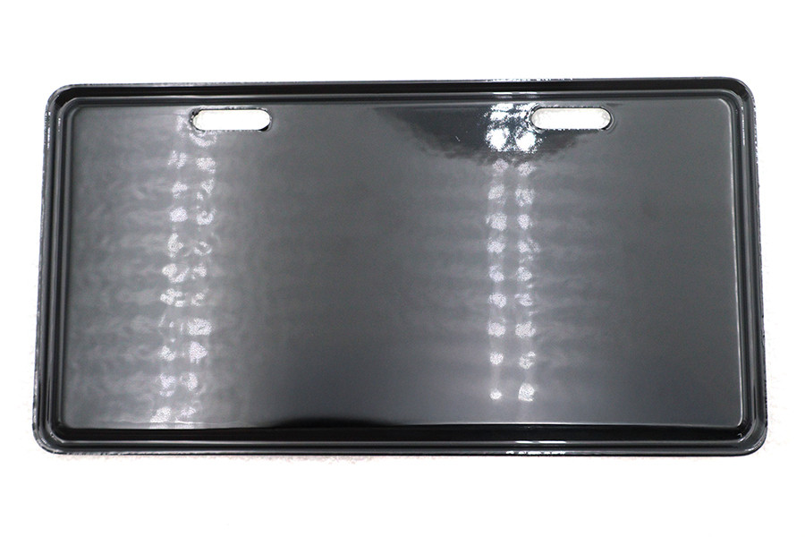 V-Twin #A-1079 - License Plate Frame Backing Plate Black
