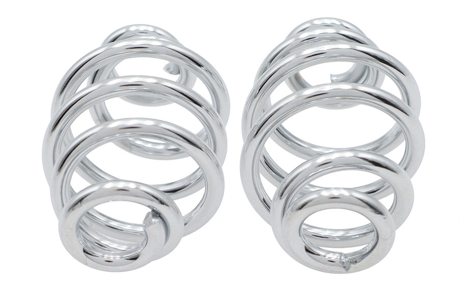 V-Twin #28-6107 - Chrome 3 inch Seat Spring Set