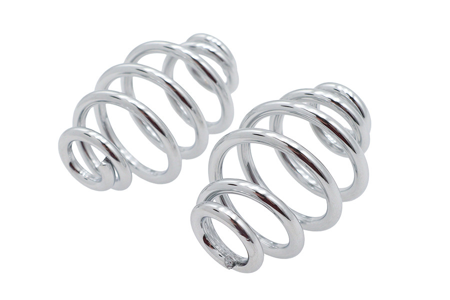 V-Twin #28-6107 - Chrome 3 inch Seat Spring Set