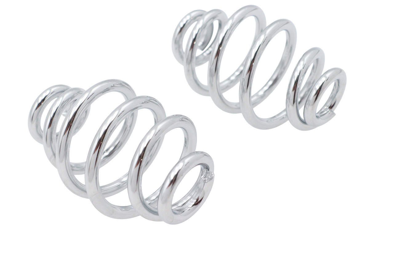 V-Twin #28-6107 - Chrome 3 inch Seat Spring Set