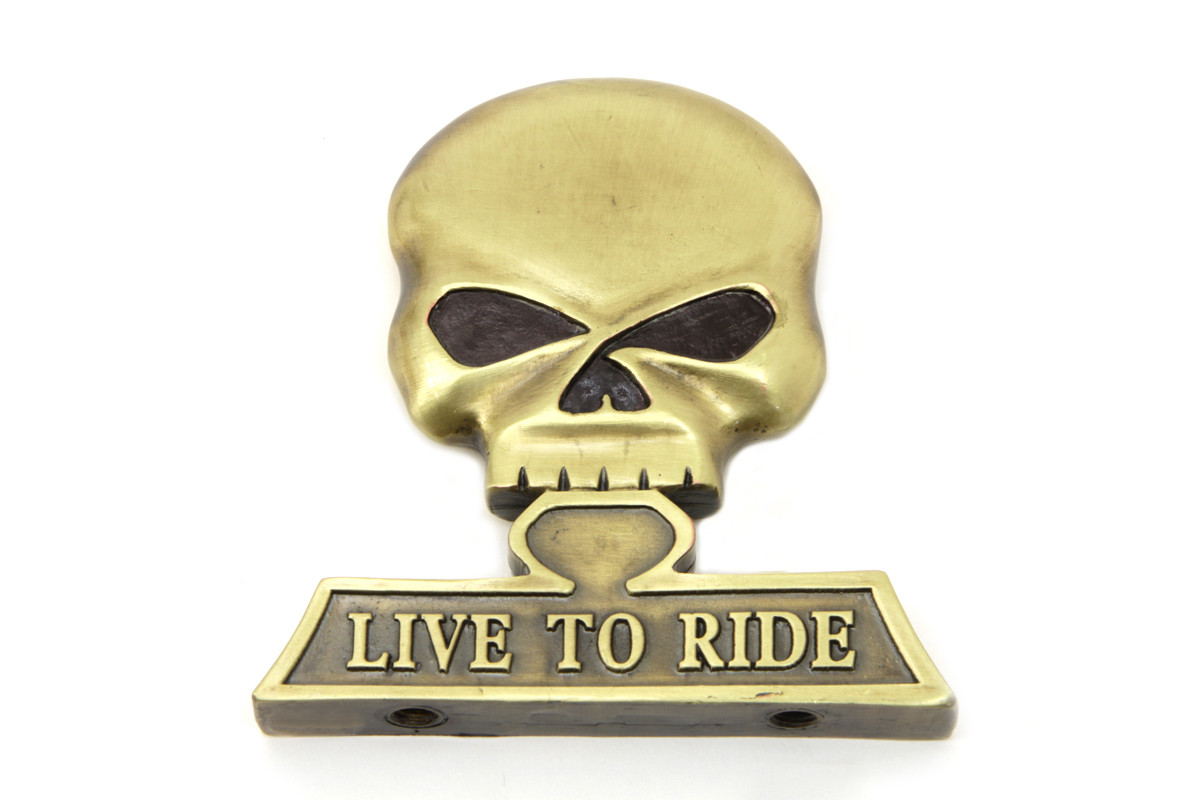  - Sissy Bar Skull Medallion