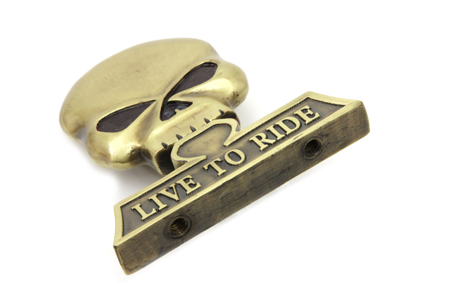  - Sissy Bar Skull Medallion