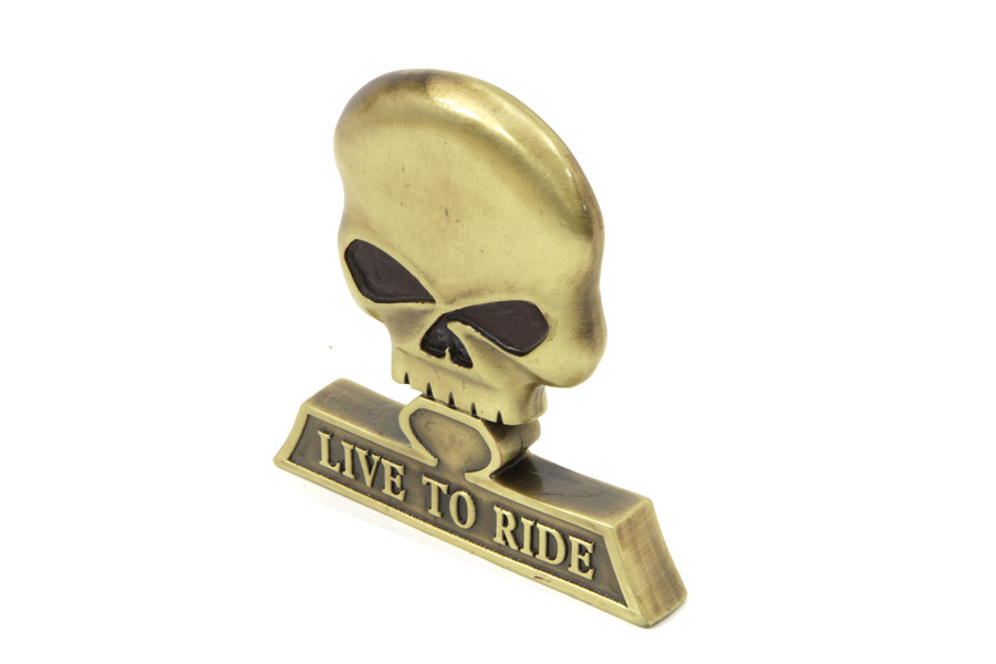  - Sissy Bar Skull Medallion