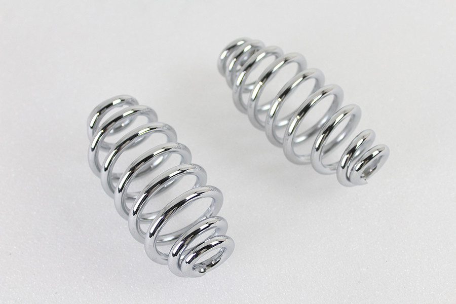 V-Twin #71129C - Chrome 5 inch Seat Spring Set