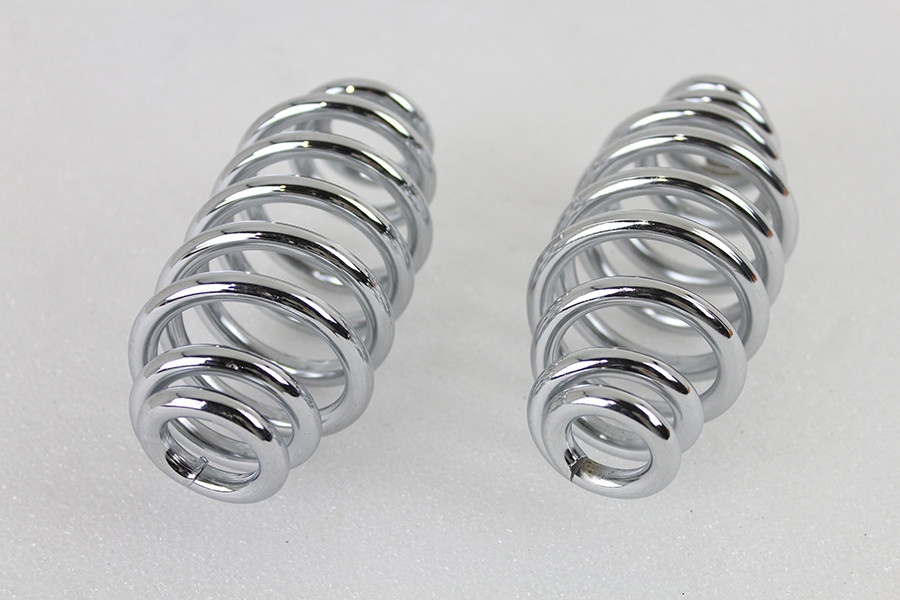 V-Twin #71129C - Chrome 5 inch Seat Spring Set