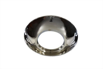 V-Twin #74557 - Chrome Front Hubcap 4-1/2 inch