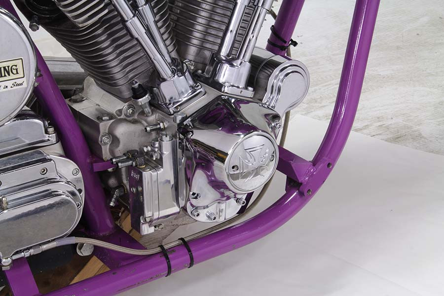 V-Twin #25250-91T - Cam Cover Trim Chrome