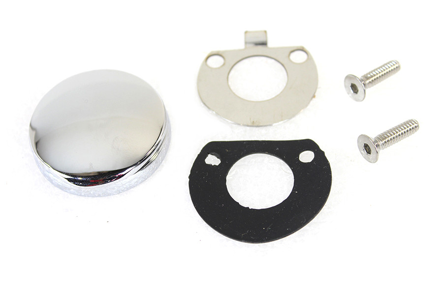 V-Twin #78110 - Chrome Fork Lock Cover