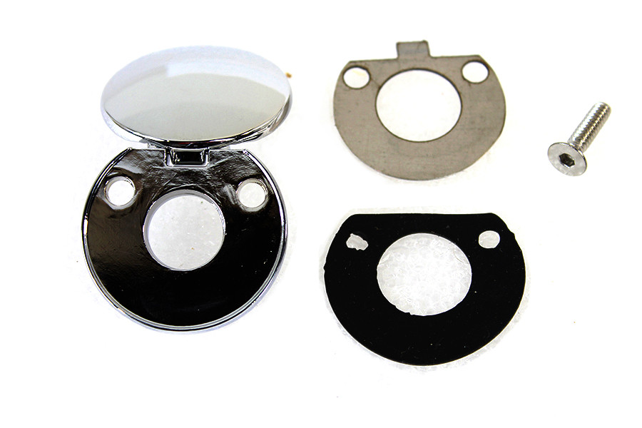 V-Twin #78110 - Chrome Fork Lock Cover