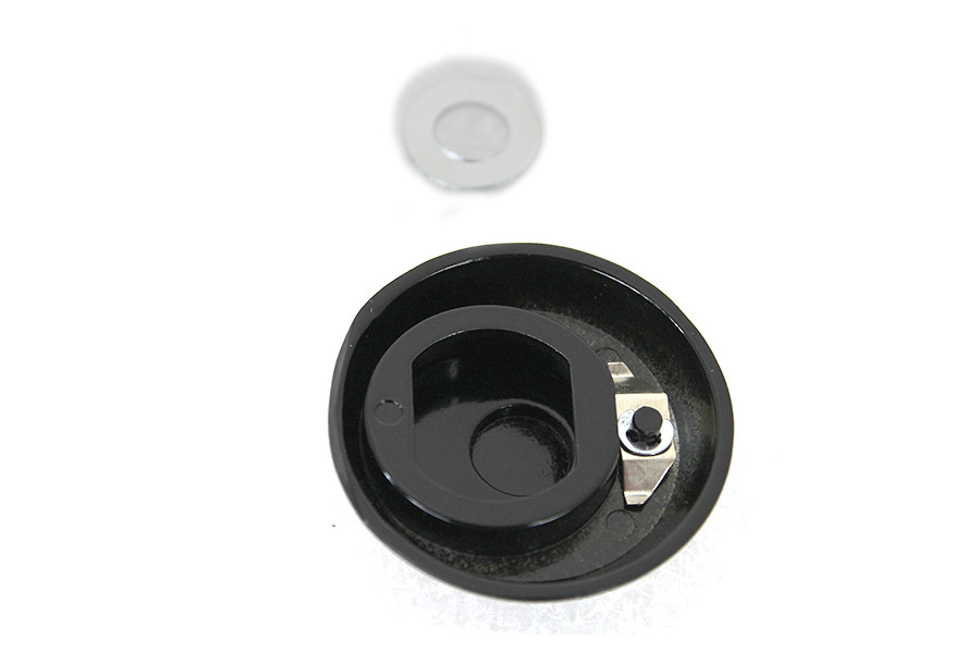 V-Twin #78109B - Black Tour-Pak Lock Cover