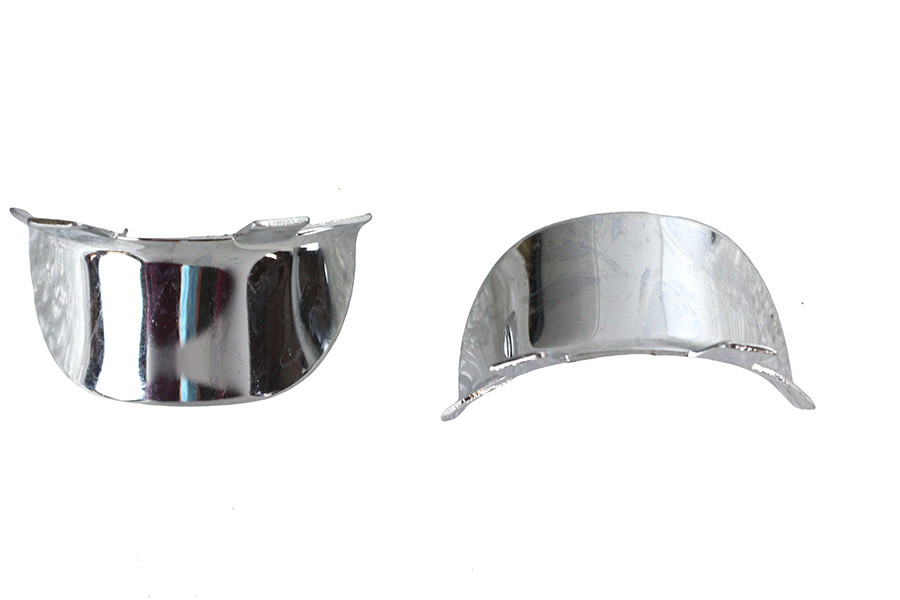 V-Twin - Chrome Bar Bullet Visor