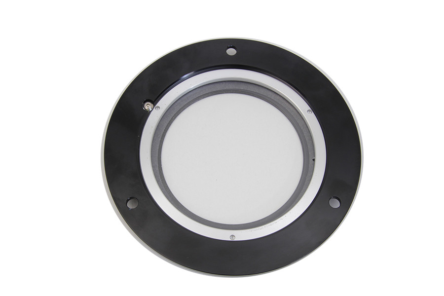 V-Twin #302494 - Black 3-Hole C-Thru Derby Cover