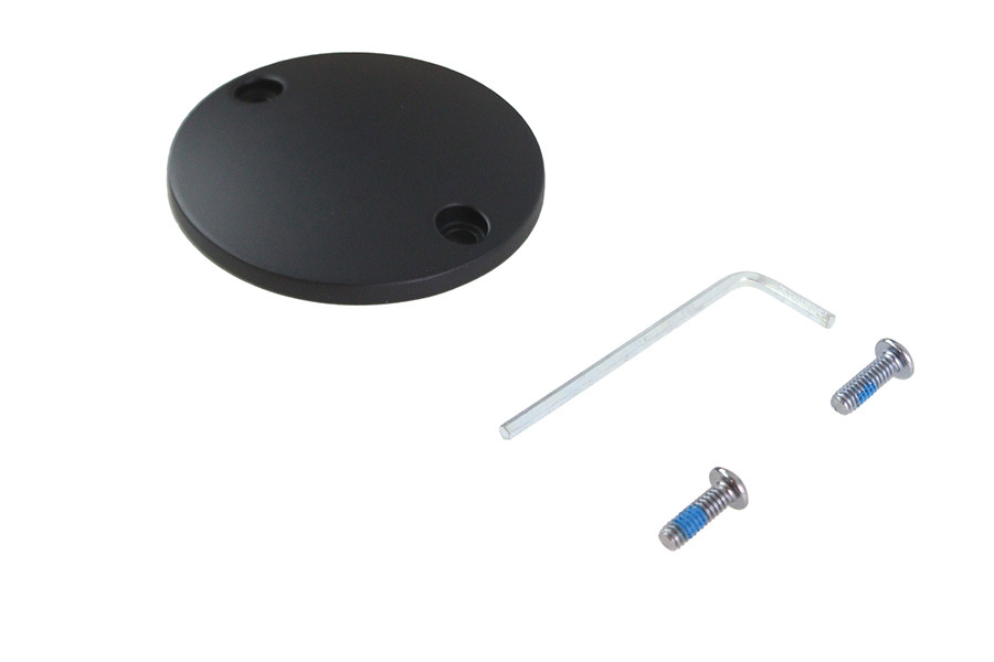 V-Twin #302549 - M8 Ignition System Cover Domed Matte Black