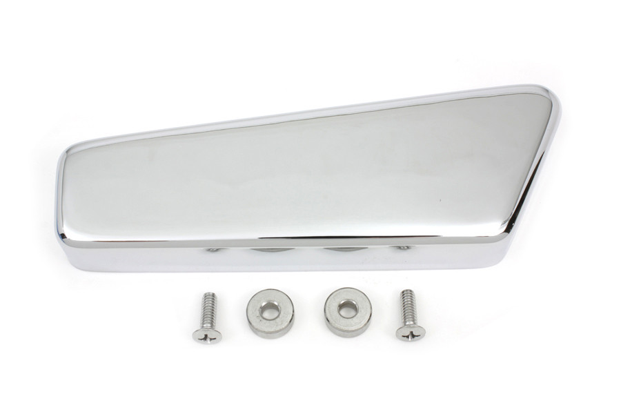 V-Twin #70140 - Chrome Smooth Starter Relay Cover Kit