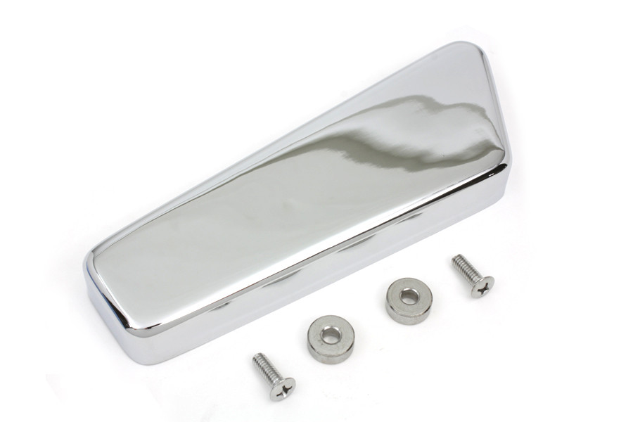 V-Twin #70140 - Chrome Smooth Starter Relay Cover Kit