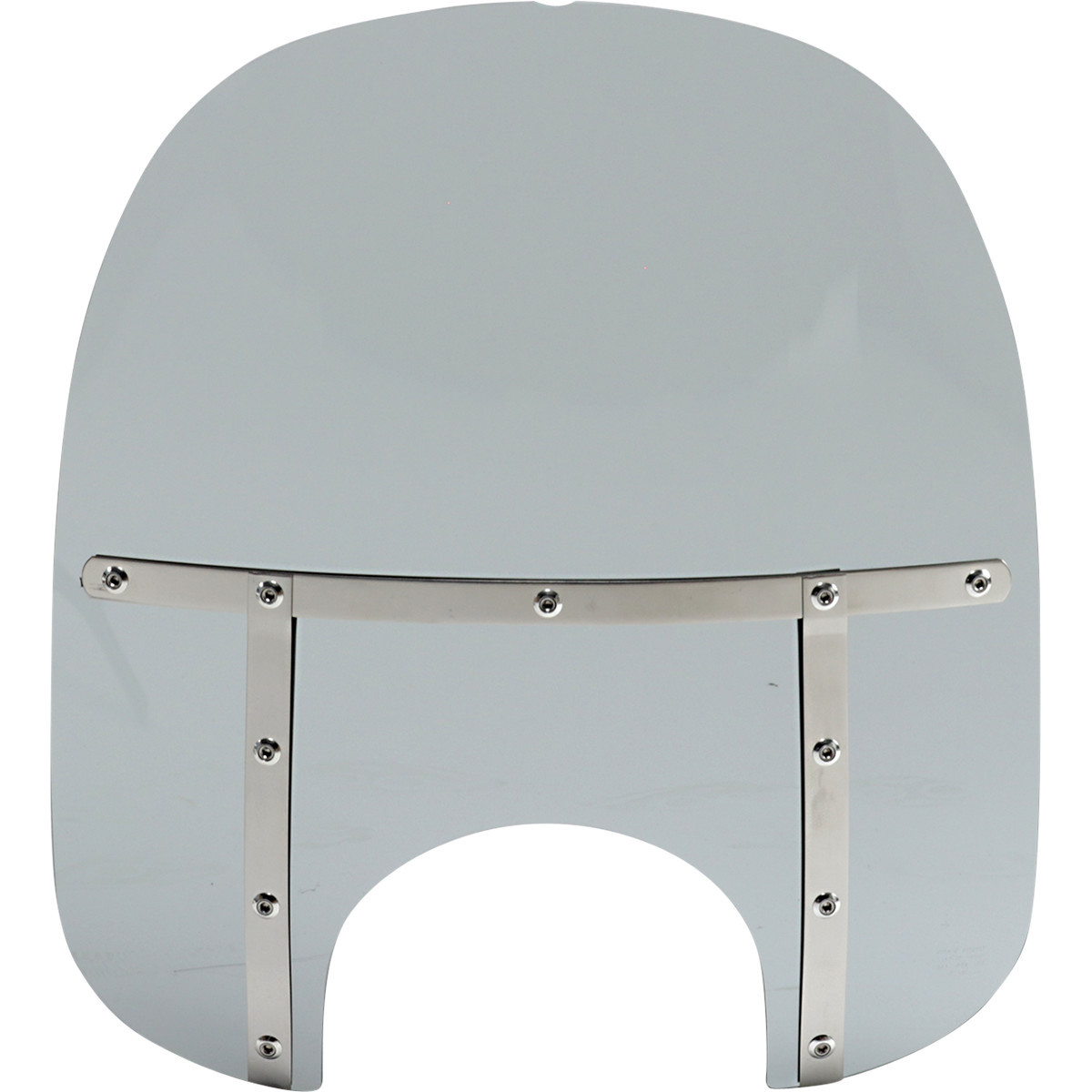 Memphis Shades #MEM37112 - Fats Windshield - 19" - Headlight - Black Smoke