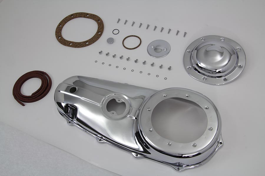 V-Twin - Replica Outer Primary Cover Chrome Kit