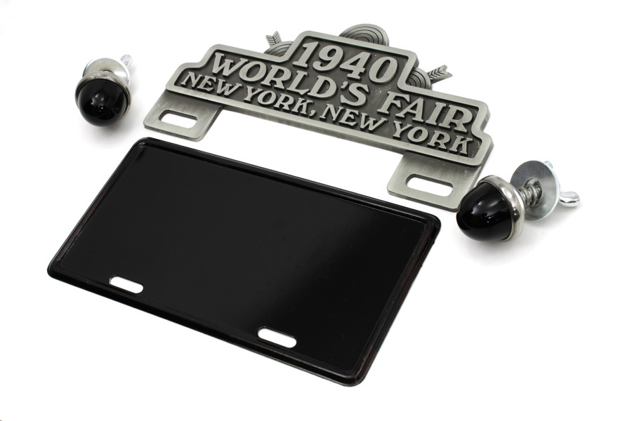 V-Twin - World's Fair License Plate Topper Kit