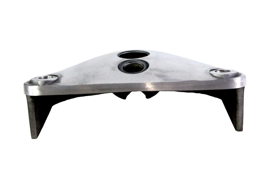 V-Twin - XLCH Headlamp Mount Polished Cast Aluminum