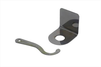 V-Twin #71289 - Chrome Switch Bracket with Wrench