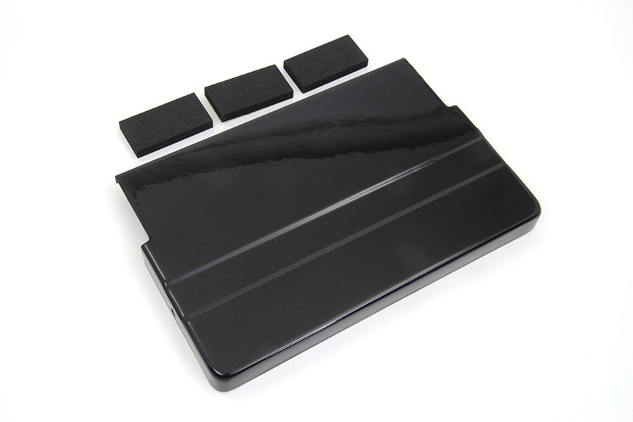 V-Twin #13109B - Black Battery Top Cover