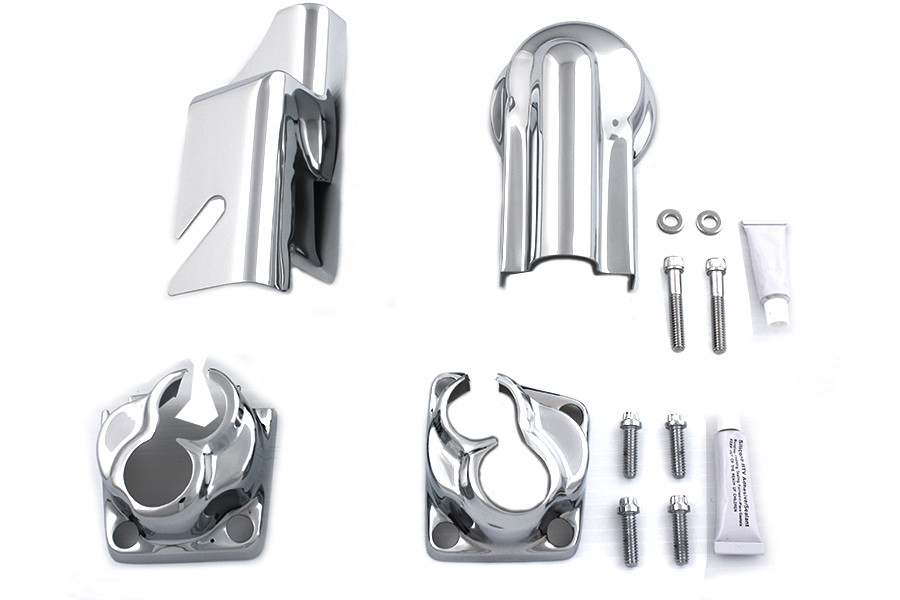 V-Twin - Chrome Oil Pump Dress Up Kit