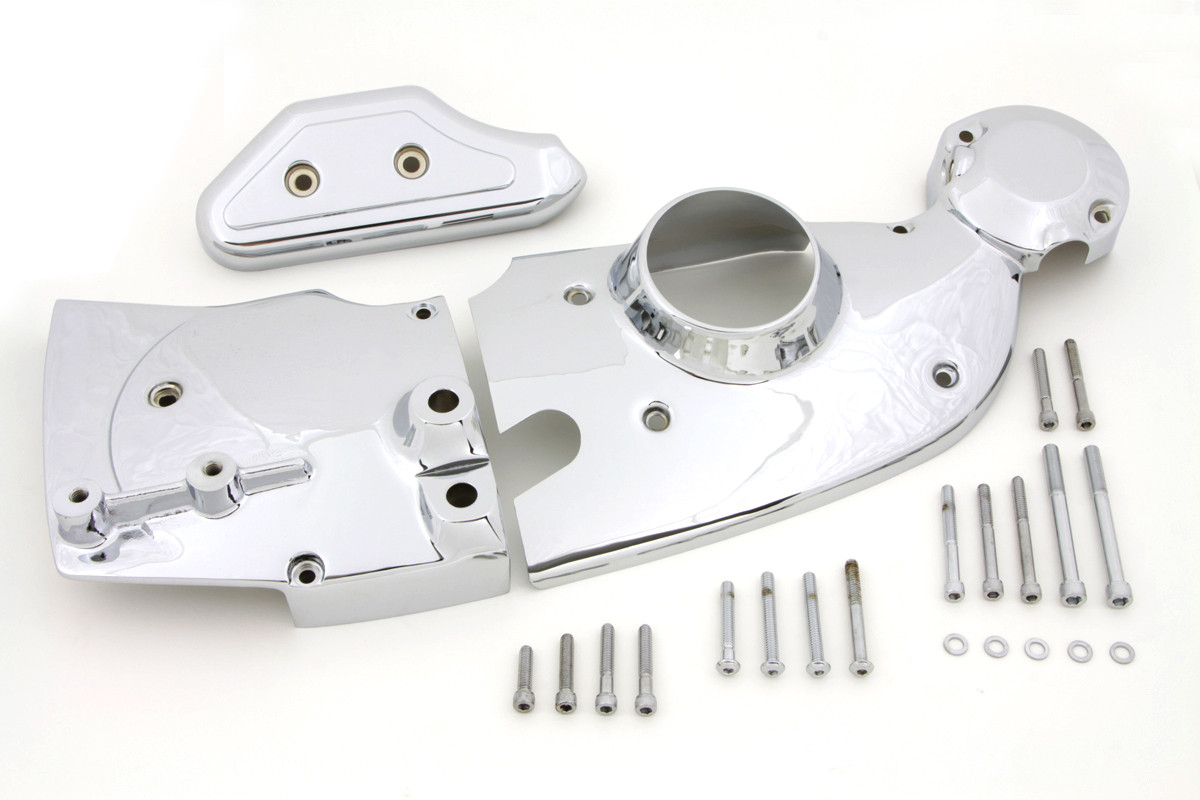 V-Twin - Chrome Cam and Sprocket Cover Kit