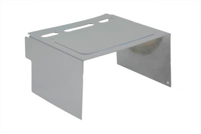 V-Twin #74269 - Chrome Embossed Battery Side Cover